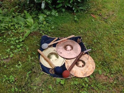 gongs kloppers morning sound session in nature
